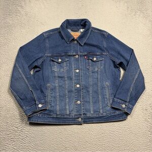 Levi's Blue Jean Jacket Size 1X